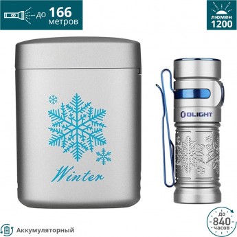 Фонарь OLIGHT BATON 3 PREMIUM EDITION WINTER Фонарь OLIGHT BATON 3 PREMIUM EDITION WINTER
